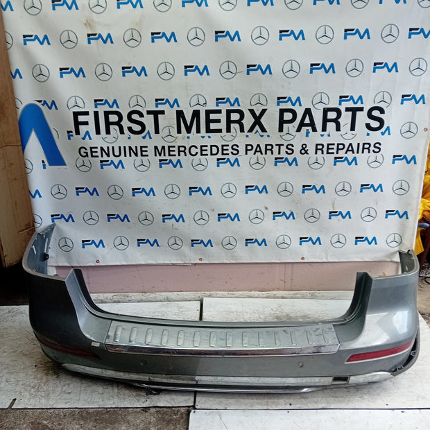 MERCEDES BENZ  GLE W166 SALOON REAR BUMPER GREY 2016 A1668853024 FMX85
