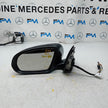 MERCEDES C-CLASS  W205 PASSENGER SIDE WING MIRROR A2058104702 BLACK PL FMM37