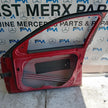 MERCEDES C-CLASS W204 SLN DRIVER FRONT DOOR OSF RED 2008-14 FMD456