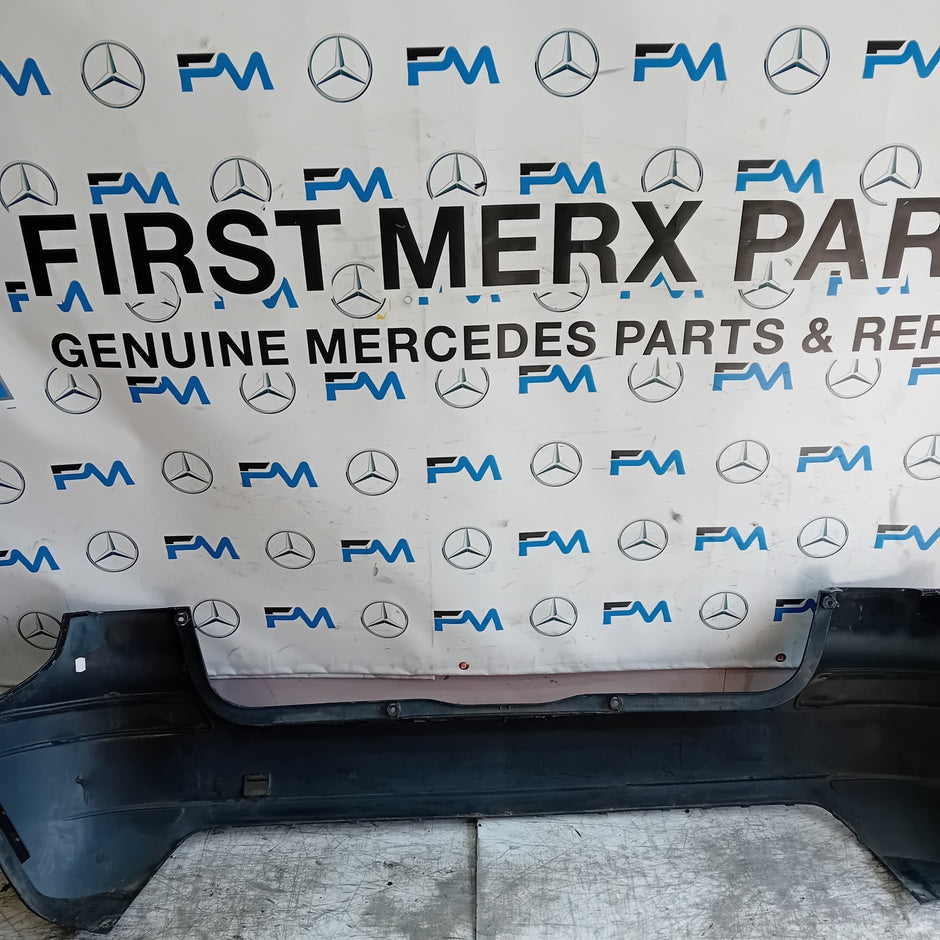 MERCEDES BENZ A-CLASS W169 REAR BUMPER BLACK 2004-12 A1698850838 FMX125
