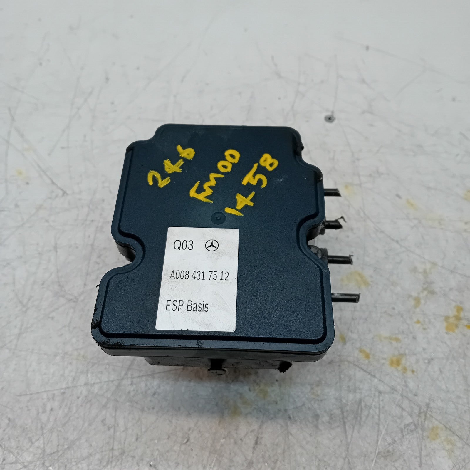 MERCEDES BENZ B-CLASS W246 ABS PUMP CONTROL MODULE UNIT A0084317512 FM001458