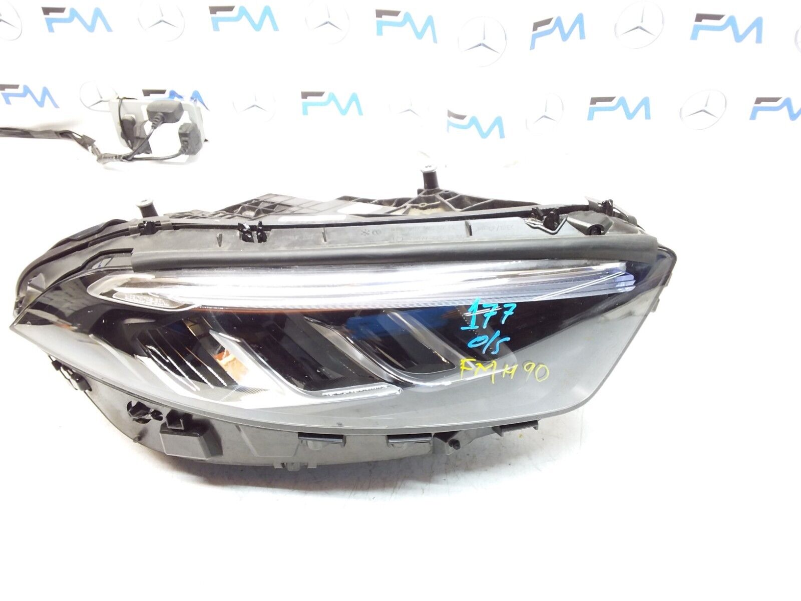 2018 MERCEDES A CLASS W177 HEADLIGHT LED FACELIFT DRIVER OS A1779064606 FMH90