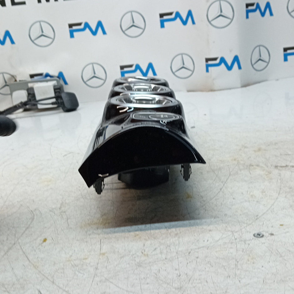 MERCEDES A-CLASS W177 DASHBOARD  TRIM + 3 AIRVENT + ENGINE BUTTON A177 FM001548