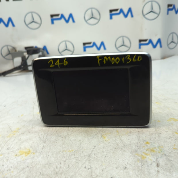 MERCEDES BENZ B-CLASS W246 DISPLAY SCREEN A2469001203  2012-2019 ON FM001360