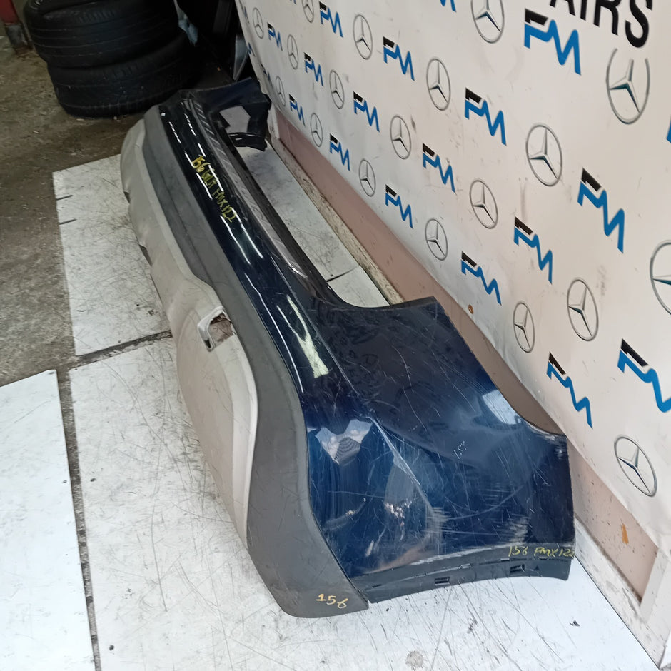 MERCEDES BENZ GLA W156 REAR BUMPER BLUE 2013-19 ON A1568802540 COMPLETE FMX122