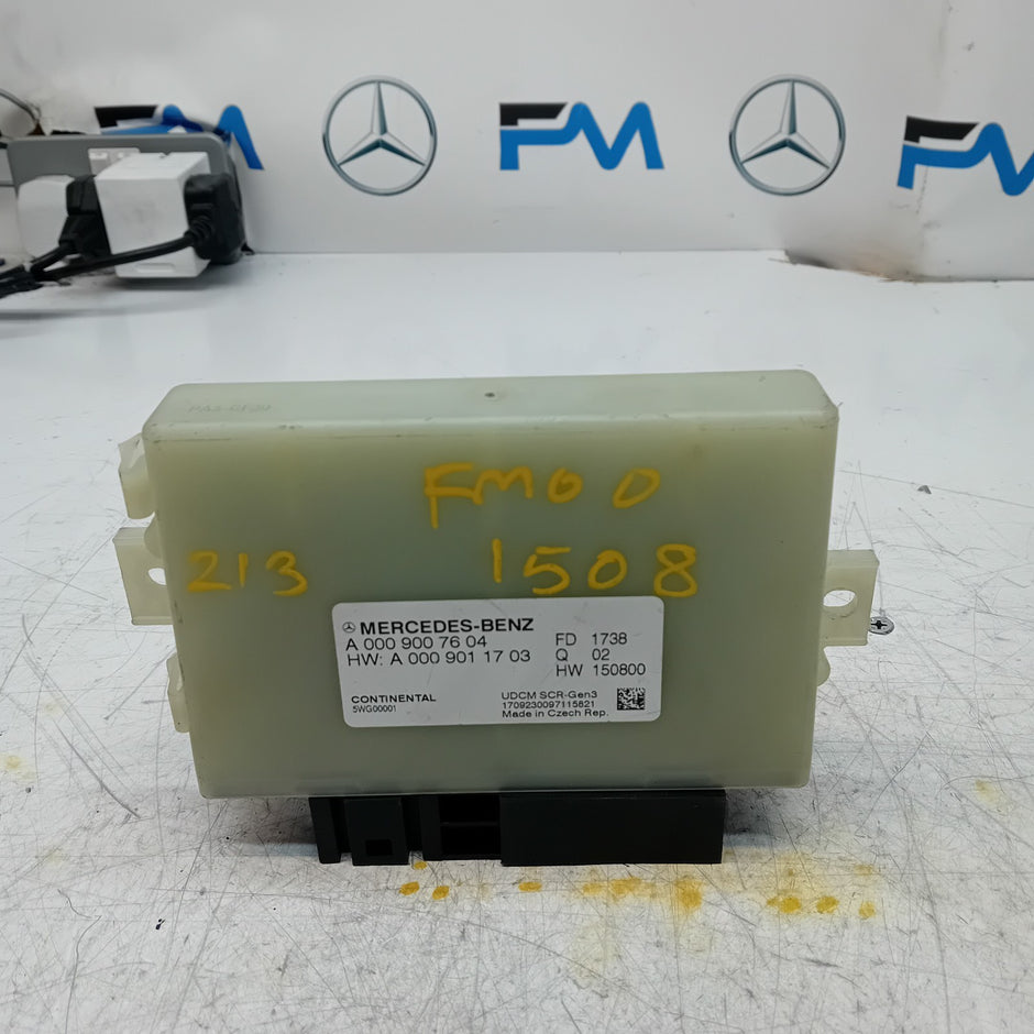 MERCEDES BENZ  E-CLASS W213 ADBLUE SCR CONTROL UNIT EGR ECU A0009007604 FM001508