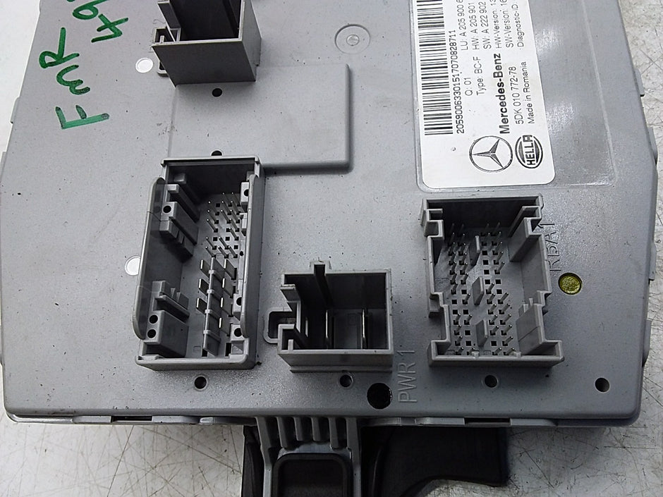 MERCEDES BENZ  C-CLASS W205  FRONT SAM CONTROL UNIT A2059006330 FMR493