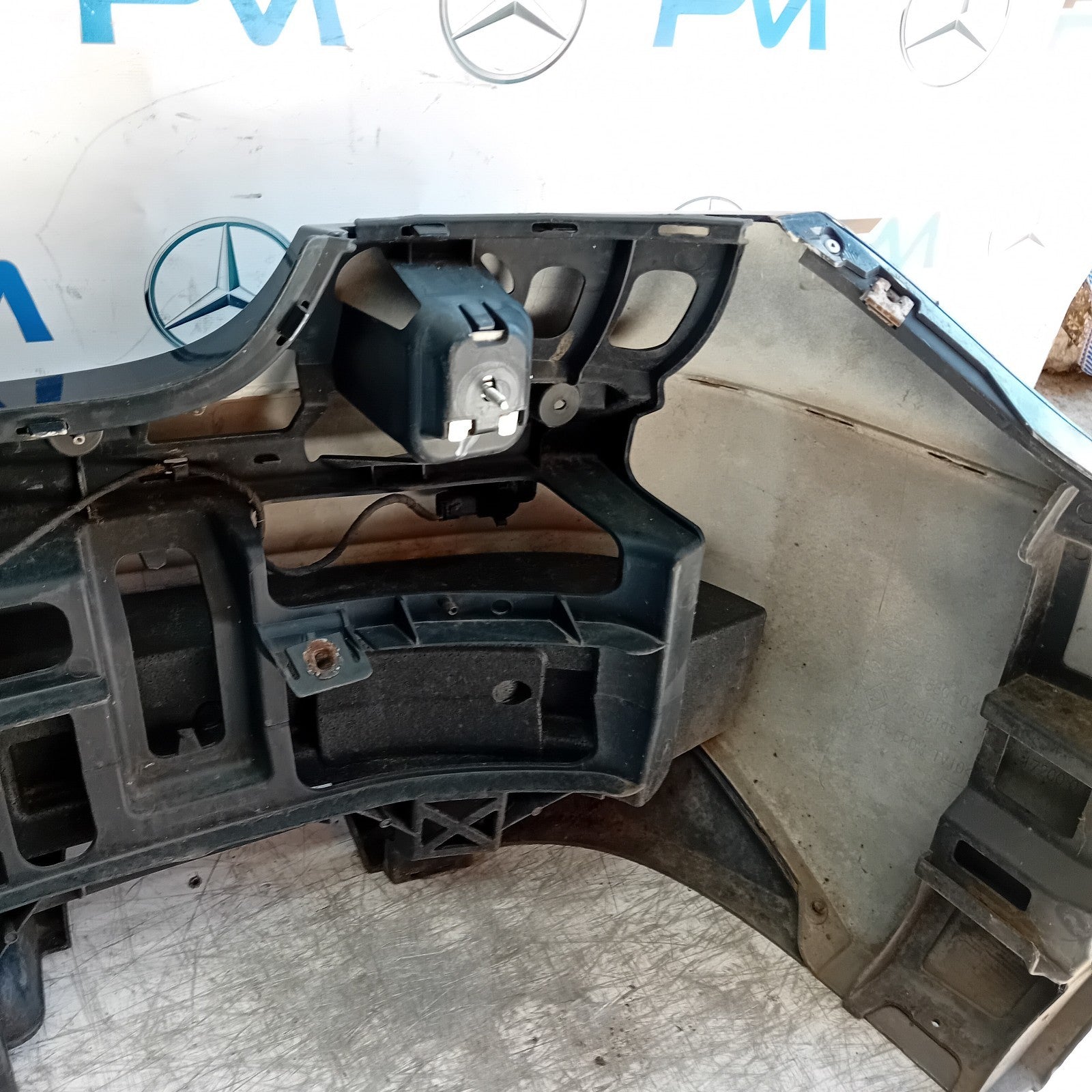 MERCEDES BENZ CLC W203 REAR BUMPER A2038801040 2011 BLUE FMX172