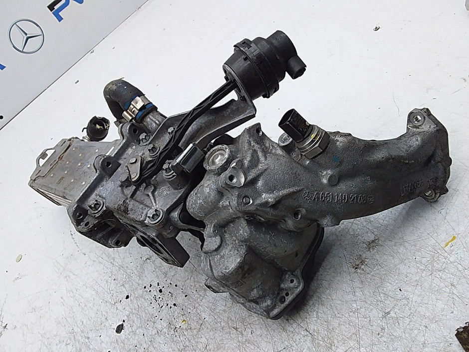 MERCEDES E-CLASS W212 COOLER VALVE UNIT A6511400660 FMR281