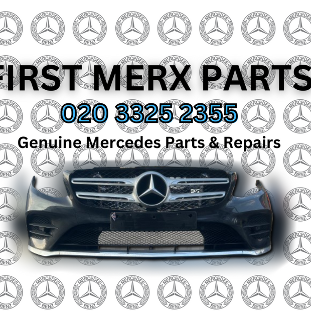 MERCEDES GLC COUPE X253 COMPLETE FRONT BUMPER 2017-2019 MODEL (BLACK)