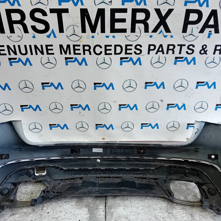 MERCEDES BENZ GLA W156 REAR BUMPER WHITE 2014-2019 A1568802640 FMX143