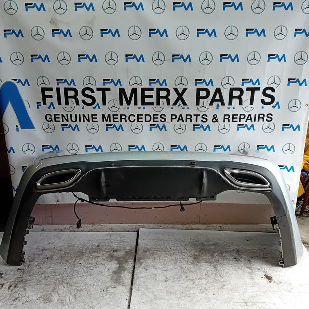 MERCEDES E-CLASS W213 ESTATE REAR BUMPER SILVER 2016 ON A2138850301 FMX92