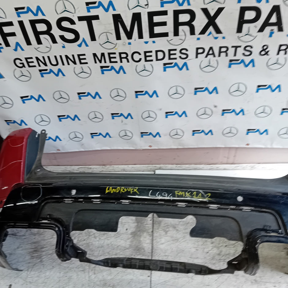 LAND ROVER SPORT REAR BUMPER RED 2013-2018 DK62 17D753AA FMX142