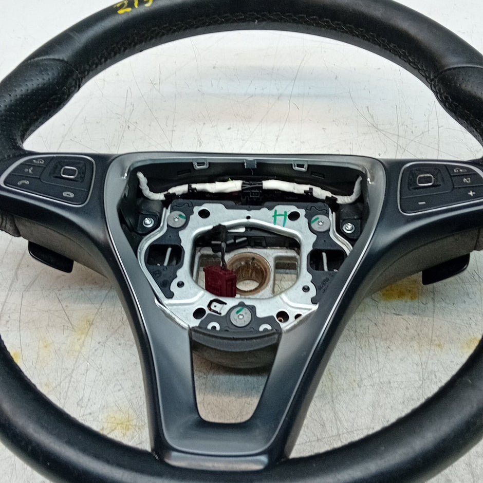 MERCEDES W213 E-CLASS MULTIFUNCTION STEERING WHEEL 2016 A0004605600 FM001398