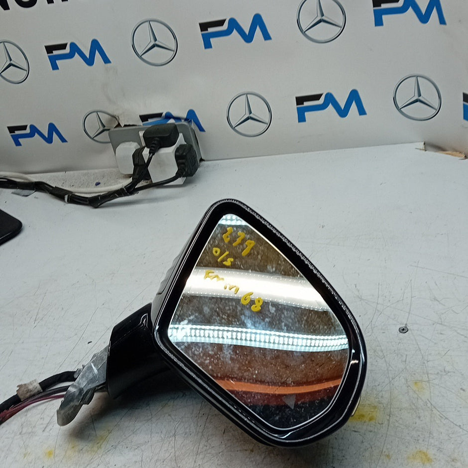 MERCEDES E-CLASS W238 DRIVER WING MIRROR OSF GREY PL BS C A2388103401 FMM68