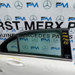 MERCEDES BENZ A-CLASS W176 DRIVER REAR DOOR (OFF SIDE REAR) WHITE FMD26
