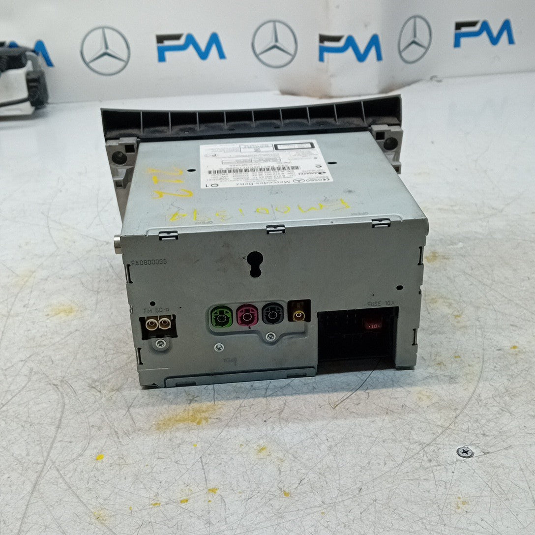 MERCEDES E CLASS W212 STEREO SAT NAV SYSTEM A2129006417 2009-2016 FM001395