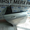 MEECEDES CLA W117 ESTATE PASSENGER REAR DOOR NSR 2013-19 SILVER COMPLETE FMD287