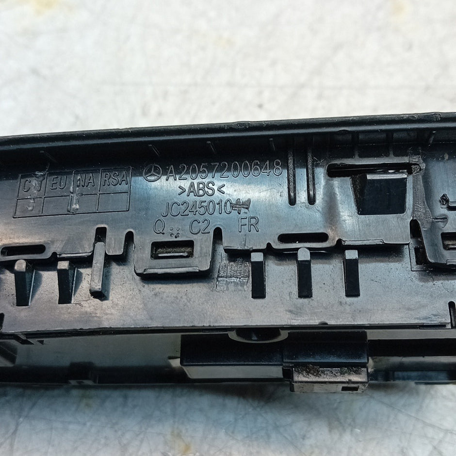 MERCEDES W222 S-CLASS WINDOW SWITCH BLOCK FRONT DOOR RIGHT A222905 FM001513