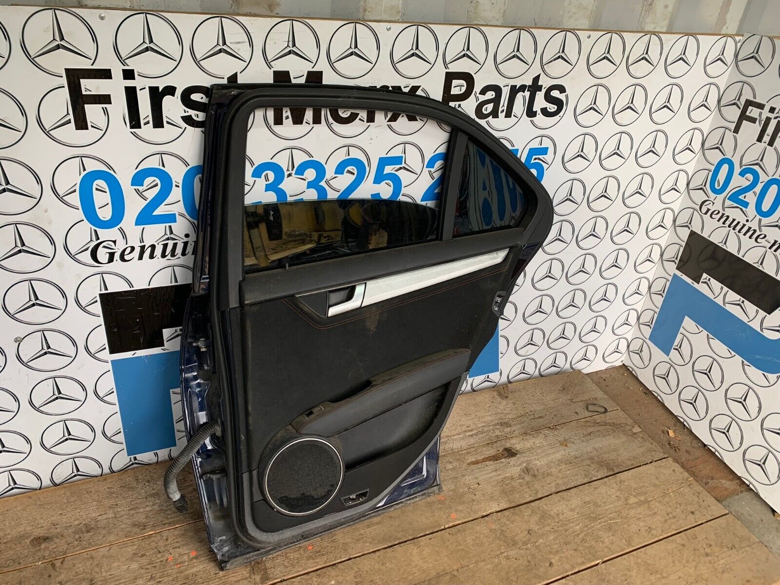 MERCEDES BENZ C CLASS W204 OFF SIDE REAR RIGHT DOOR 2008-2014