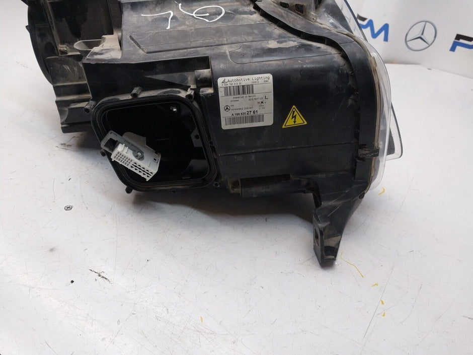GENUINE USED MERCEDES GL  Passengers Left Front Headlight A1668202761 FMH0067
