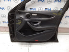 MERCEDES BENZ E-CLASS W213 DRIVER SIDE FRONT DOOR O/S/F COMPLETE BLACK FMD74