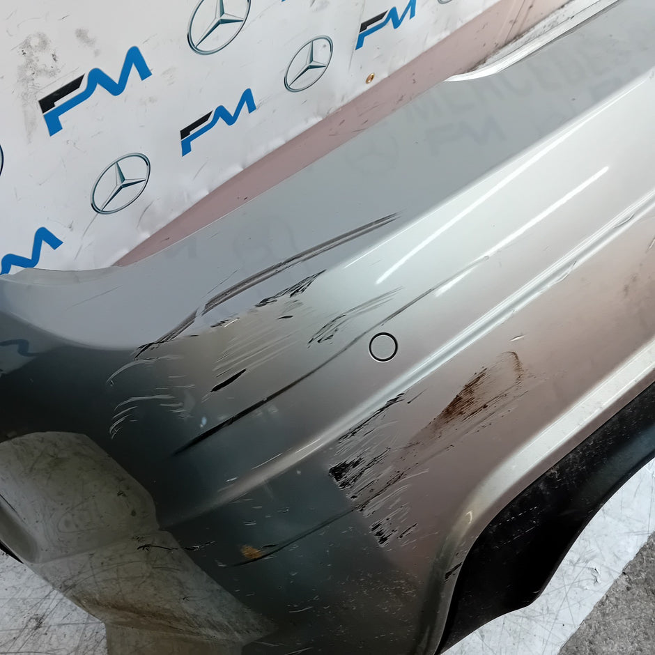 MERCEDES BENZ C-CLASS W204 REAR BUMPER A2048809042 2018 WHITE  FMX168