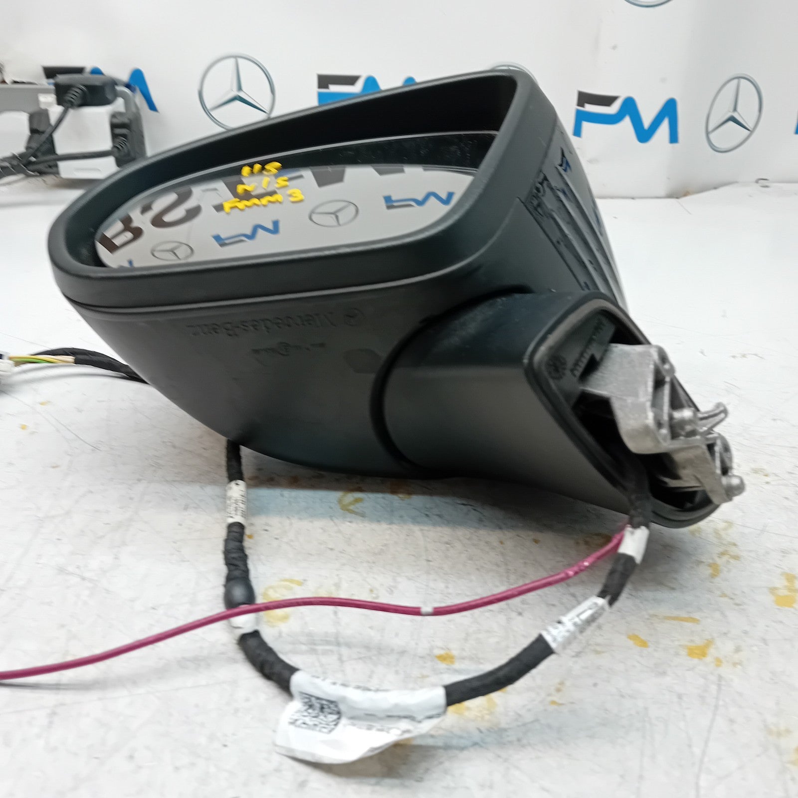MERCEDES CLA 2019 W118 Passenger Side Wing Mirror A1188104703 BLACK  FMM3