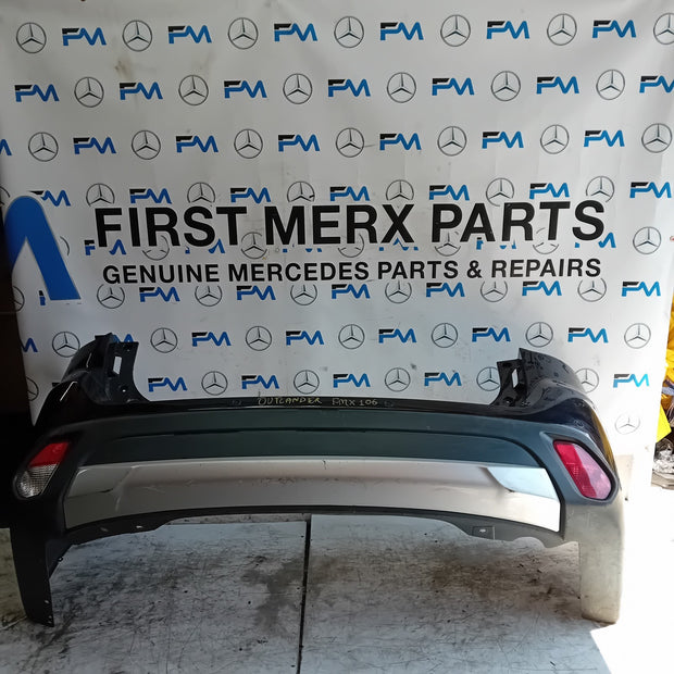 MITSUBISHI OUTLANDER MK3 REAR BUMPER BLACK 2013 COMPLETE FMX106