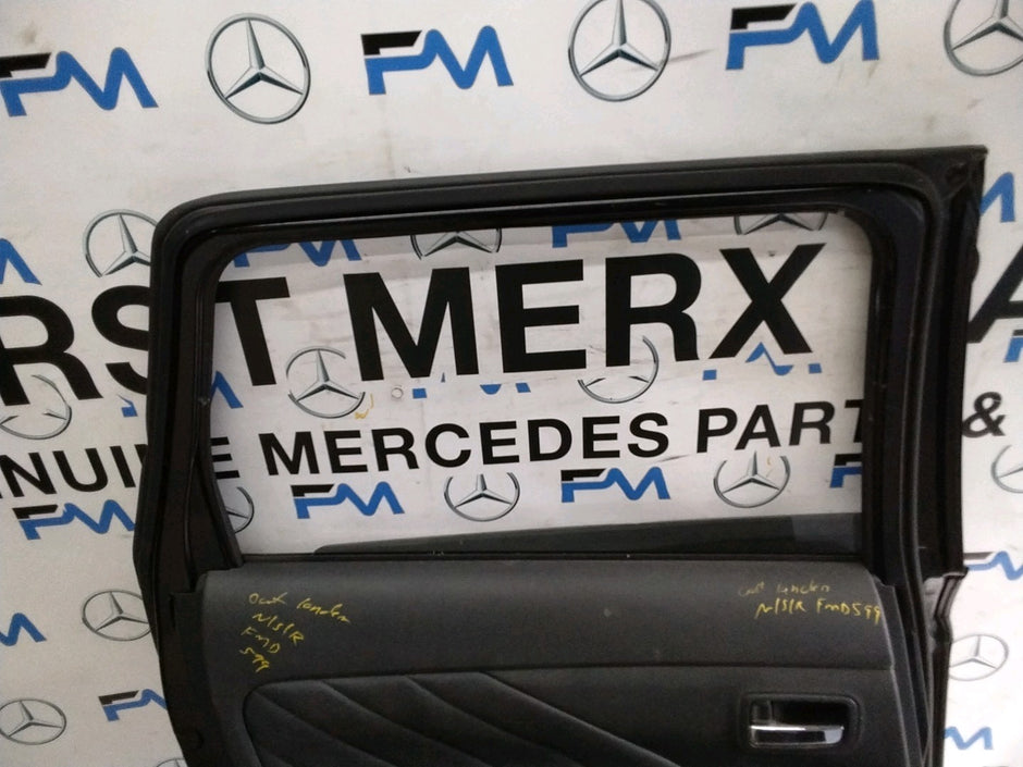 MITSUBISHI OUTLANDER PASSENGER REAR DOOR NSR BLACK   FMD599