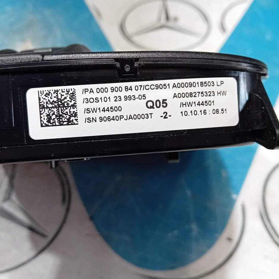 GENUINE MERCEDES C CLASS  INTERIOR READING LIGHT CONTROL PANEL A0009018503