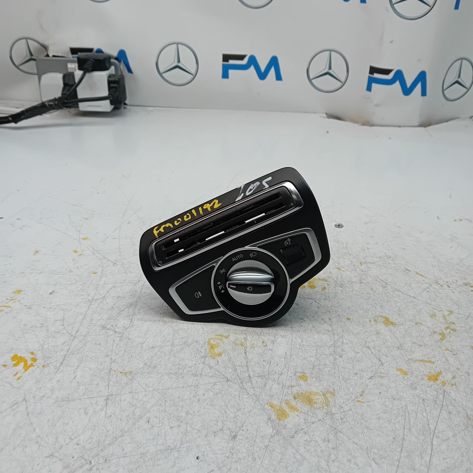 MERCEDES C-CLASS W205 HEADLIGHT CONTROL SWITCH 2014 A2059057007 FM001192