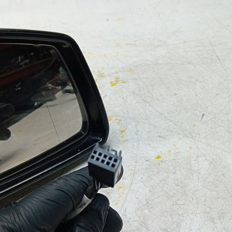 MERCEDES BENZ CLA W117 DRIVER WING MIRROR OSF BLACK A1178101419 FMM69