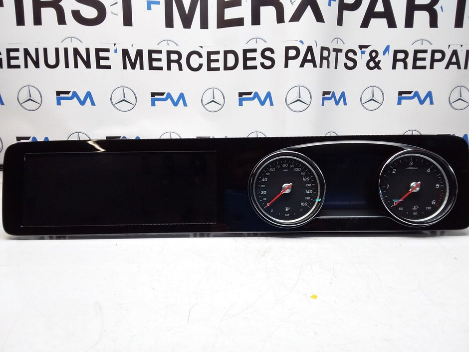 MERCEDES E-CLASS W213 DISPLAY SCREEN INSTRUMENT CLUSTER A2C95814303 FM00622