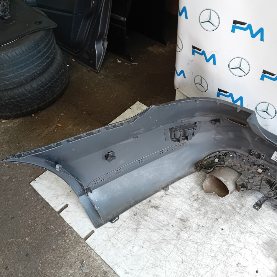 MERCEDES BENZ E-CLASS W212 REAR BUMPER BLACK 2014 A2128855125 FMX129
