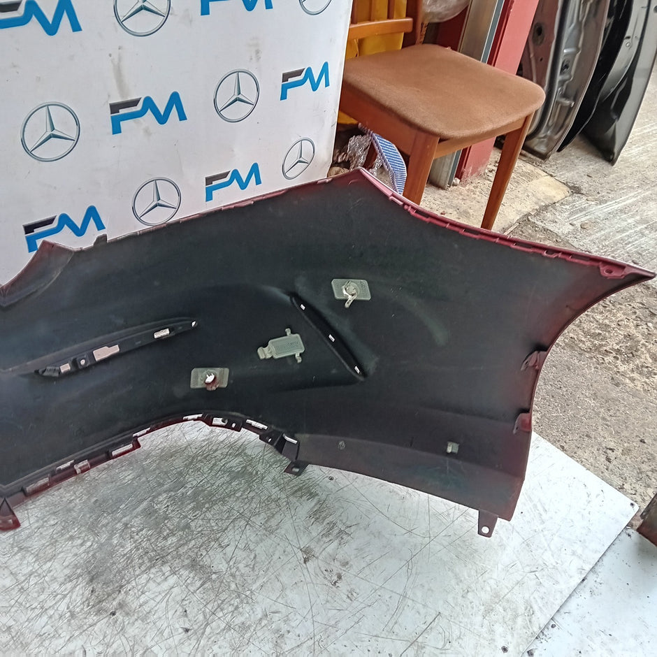 MERCEDES BENZ C-CLASS C205 CP REAR BUMPER 2014 RED FMX46