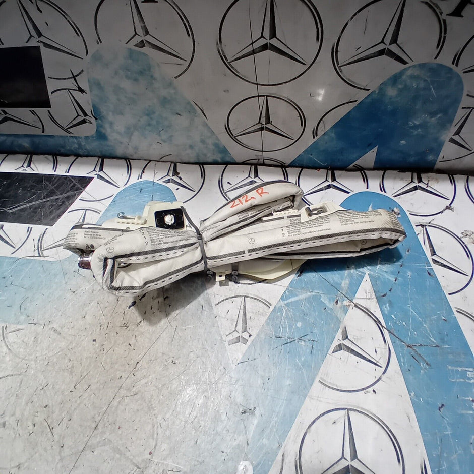 MERCEDES BENZ W212 E CLASS ROOF CURTAIN AIRBAG RIGHT SIDE A2128600602 FM171