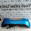 MERCEDES BENZ  A-CLASS W176 REAR BUMPER A1768850125 2012-18 BLUE FMX13