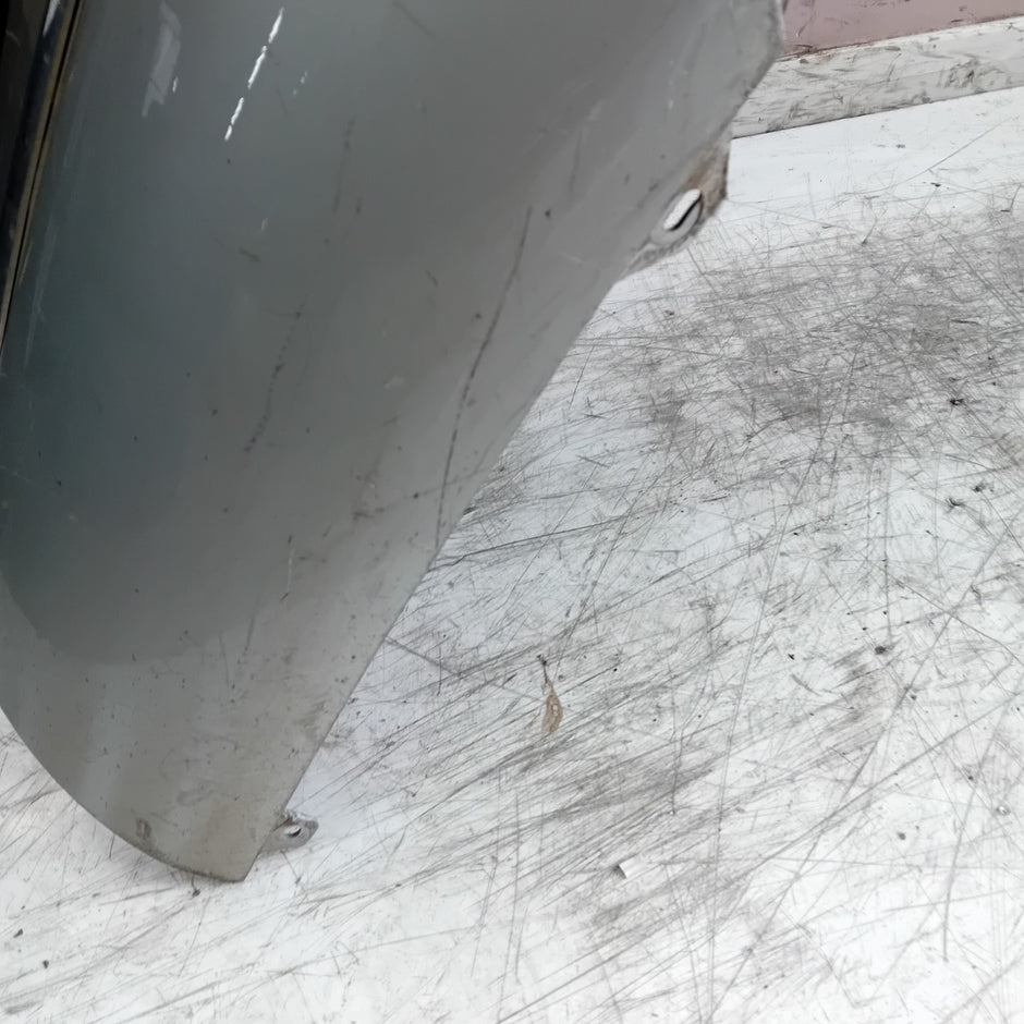 MERCEDES C-CLASS W205 SLN REAR BUMPER 2014 SILVER A2058850138 FMX44