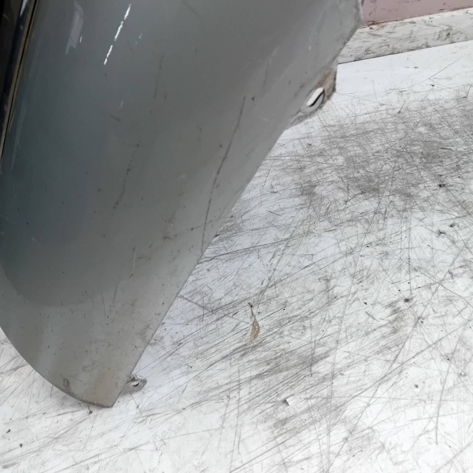 MERCEDES C-CLASS W205 SLN REAR BUMPER 2014 SILVER A2058850138 FMX44