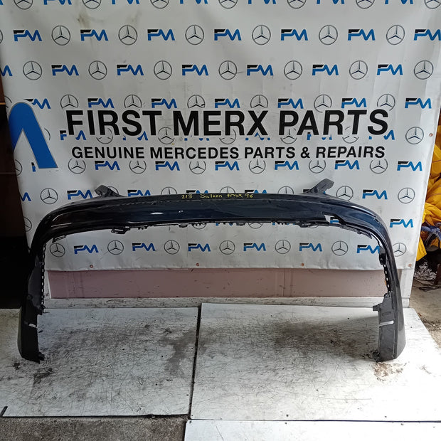 MERCEDES BENZ E-CLASS W213 SALOON BLUE REAR BUMPER 2016 ON A2138850001 FMX96