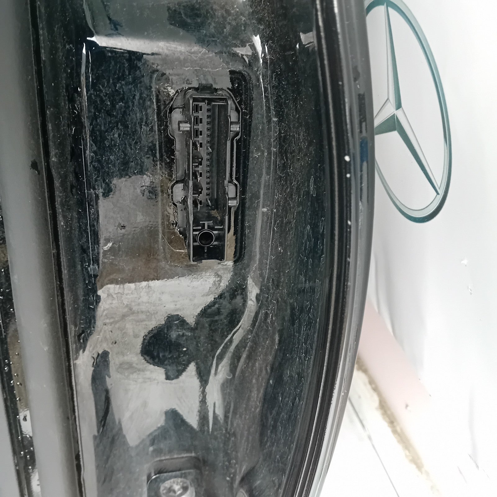 MERCEDES BENZ C-CLASS W205 PASSENGER SIDE REAR DOOR N/S/R BLACK COMPLETE FMD143