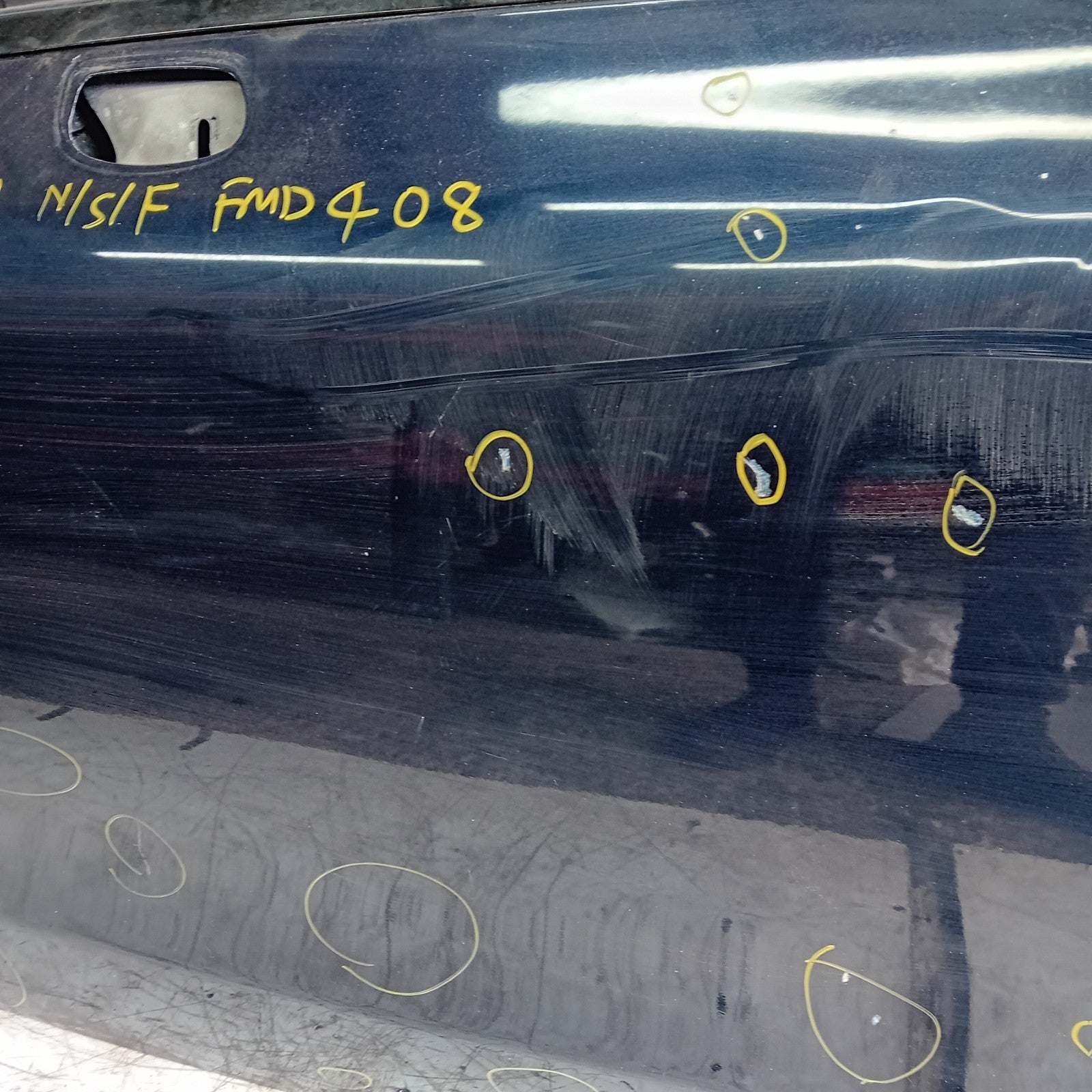 MERCEDES E-CLASS W238 PASSENGER FRONT DOOR NSF 2016 ON BLUE COMPLETE FMD408