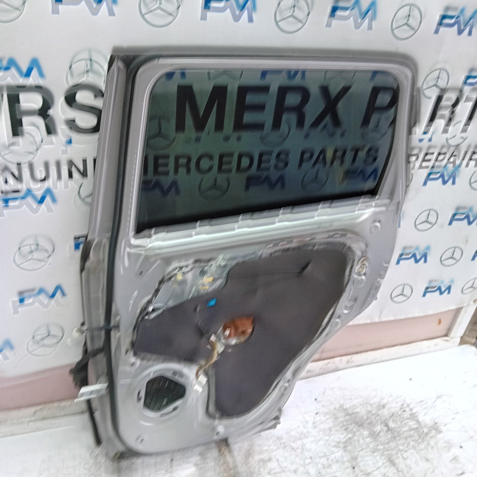 MITSUBISHI OUTLANDER MK3 DRIVER SIDE REAR DOOR OSR SILVER 2013 FMD412