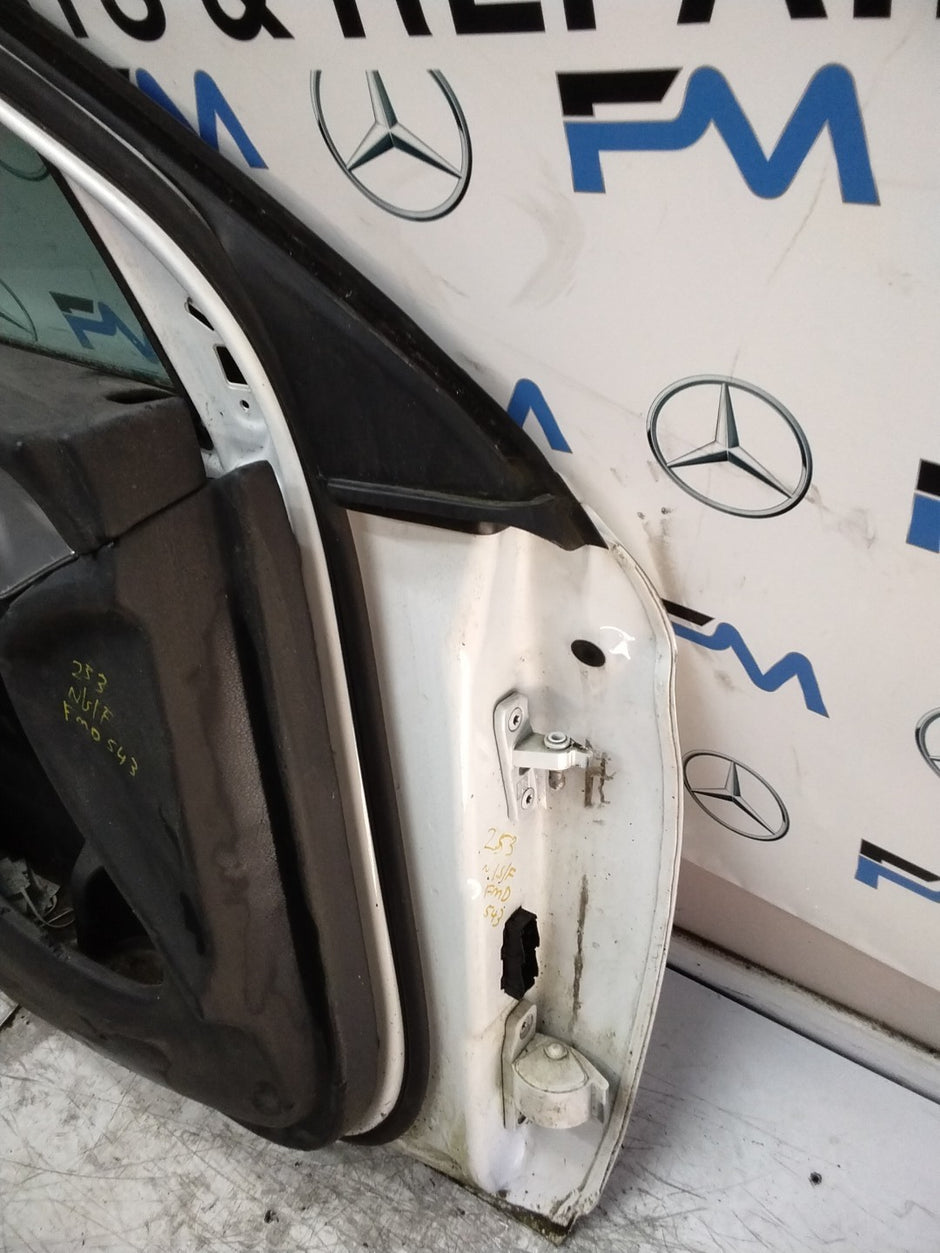 MERCEDES GLC W253 COUPE PASSENGER FRONT DOOR NSF WHITE 2016-2019 FMD543