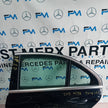 MERCEDES BENZ C-CLASS W205 PASSENGER SIDE REAR DOOR N/S/R BLACK  COMPLETE FMD148