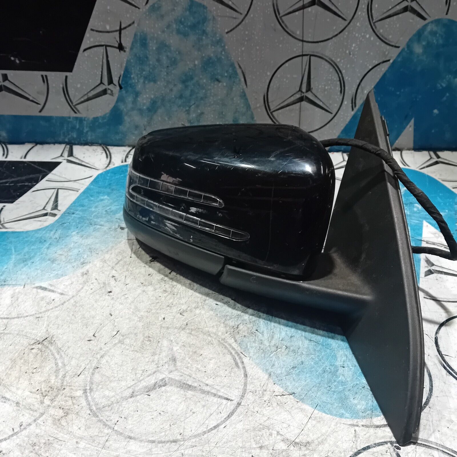 MERCEDES BENZ C CLASS MK3 W204 2007-2014 LEFT N/S DOOR WING MIRROR