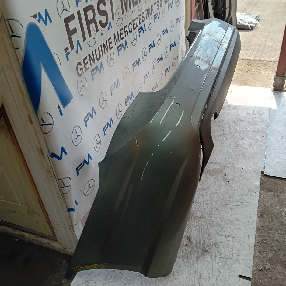 MERCEDES BENZ E-CLASS W212 REAR BUMPER GREY 2014 A2128855125 FMX130