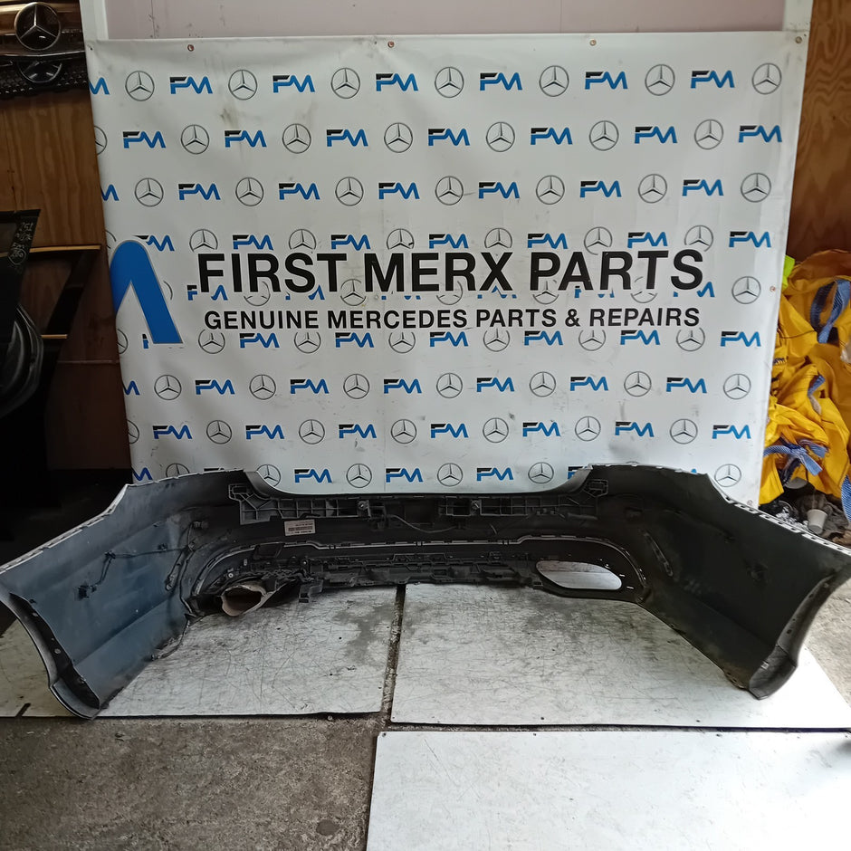 MERCEDES BENZ E-CLASS W212 REAR BUMPER SILVER 2014 A2128853238 FMX123
