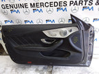 MERCEDES C-CLS C205 COUPE PASSENGER FRONT DOOR NSF GREY 2016 ONW COMPLETE FMD616